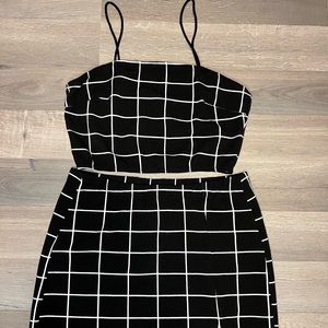 SHEIN Matching Skirt Set